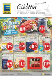 Supermarkt Prospekt von EDEKA Dülmen EDEKA Prospekt: "Aktuelle Angebote", 24 Seiten, 22.09.2025 - 27.09.2025