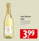 Aktuelle Mumm Angebote bei famila Nordost in Lübeck Aktuelles Jules Mumm Sekt Angebot bei famila Nordost in Lübeck ab 3,99 €