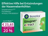 Sinupret extract bei mea - meine apotheke im Prospekt "" für 23,65 €