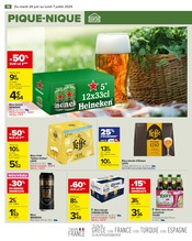 Bière Angebote im Prospekt "SPÉCIAL PIQUE-NIQUE" von Carrefour Bière Angebote im Prospekt "SPÉCIAL PIQUE-NIQUE" von Carrefour auf Seite 18