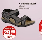 Herren Sandale im V-Markt Prospekt Herren Sandale von im aktuellen V-Markt Prospekt für 29,99 €