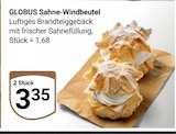 Sahne-Windbeutel im Angebot bei GLOBUS in Hürth Sahne-Windbeutel Angebote von GLOBUS bei GLOBUS Hürth für 3,35 €