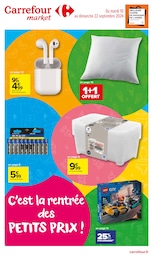 Prospectus Carrefour Market, "C'est la rentrée des PETITS PRIX !",  pages, 10/09/2024 - 22/09/2024