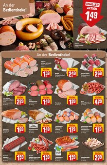 Mettwurst im REWE Prospekt "Dein Markt" mit 46 Seiten (Hamburg)