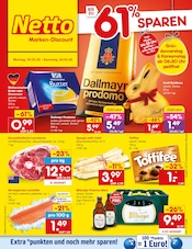 Lachs im Netto Marken-Discount Prospekt in Willich Aktueller Netto Marken-Discount Prospekt mit Lachs, "Aktuelle Angebote", Seite 1