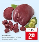 Hirschfleisch im Angebot bei Marktkauf in Ludwigsburg Hirschfleisch Angebote bei Marktkauf Ludwigsburg für 2,99 €