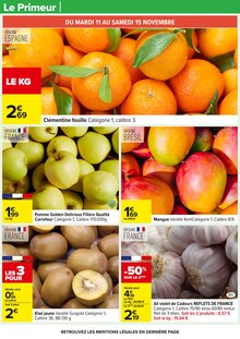 Promotion Mini-Orchidée dans le prospectus Carrefour, valable du 11/11/2025 au 24/11/2025 Promo Mini-Orchidée dans le catalogue Carrefour du moment à la page 17