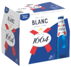 Bière blanche 5° - 1664 - U Express à Nice Bière blanche 5° - 1664 en promo chez U Express Nice à 7,04 €