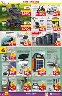 Fahrrad im Netto Marken-Discount Prospekt "Aktuelle Angebote" mit 51 Seiten (Mannheim)