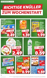 Nutella im Kaufland Prospekt in Wolfenbüttel Aktueller Kaufland Prospekt mit Nutella, "Aktuelle Angebote", Seite 42