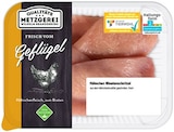 Frische Hähnchen-Minutenschnitzel Angebote von Qualitäts Metzgerei Wilhelm Brandenburg bei REWE Ludwigshafen für 5,55 €