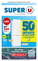Prospectus Super U à Bouzincourt, "Super U", 10 pages, 13/05/2025 - 25/05/2025