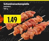 EDEKA Daaden - Schweinenackenspieße mariniert Angebot im Prospekt Schweinenackenspieße mariniert bei EDEKA im Daaden Prospekt für 1,49 €