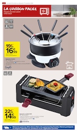 Offre Appareil Fondue dans le catalogue Carrefour Market du moment à la page 2