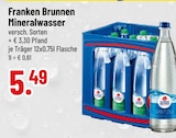 Mineralwasser von Franken Brunnen im aktuellen Trinkgut Prospekt für 5,49 €