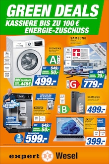 Fernseher im expert Prospekt "Top Angebote" mit 8 Seiten (Wesel)