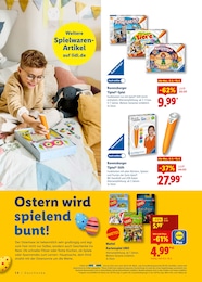 Lidl Gesellschaftsspiele im Prospekt 