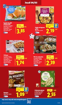 Promo Colin surgelé dans le catalogue Lidl du moment à la page 13