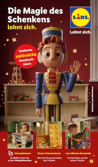 Lidl Prospekt Die Magie des Schenkens lohnt sich. mit 45 Seiten