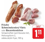 Frische Schweinelenden/-filets im Angebot bei EDEKA in Mannheim Frische Schweinelenden/-filets Angebote bei EDEKA Mannheim für 1,11 €
