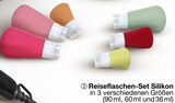 Reiseflaschen-Set Silikon im aktuellen Woolworth Prospekt