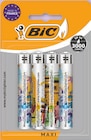 Lot de 4 briquets maxi décors tournants(b) - Bic à 2,79 € dans le catalogue Netto