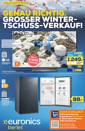 EURONICS Prospekt für Wickede: "GENAU RICHTIG. GROSSER WINTER-TSCHÜSS-VERKAUF.", 8 Seiten, 19.02.2026 - 25.02.2026