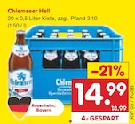 Chiemseer Hell bei Netto Marken-Discount im Rieden Prospekt für 14,99 €