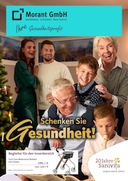 Sanitätshaus G. Morant GmbH Prospekt für Bochum mit 6 Seiten Sanitätshaus G. Morant GmbH Prospekt für Bochum: "Schenken Sie Gesundheit!", 6 Seiten, 12.11.2025 - 31.01.2026