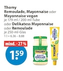 Remoulade im V-Markt Prospekt Remoulade von Thomy im aktuellen V-Markt Prospekt für 1,59 €