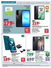 Téléphone Portable en promo dans le catalogue Auchan Hypermarché à la page 54