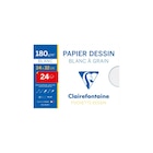 Papier dessin - CLAIREFONTAINE dans le catalogue Carrefour