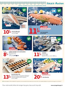 Promotion Sardines dans le prospectus Auchan Hypermarché, valable du 22/09/2026 au 04/10/2026 Promo Sardines dans le catalogue Auchan Hypermarché du moment à la page 15