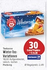 Winter-Tee-Variationen von Teekanne für 2,49 € bei E center im Angebot Winter-Tee-Variationen von Teekanne im aktuellen E center Prospekt