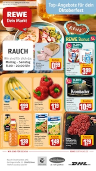 Aktueller REWE Prospekt "Dein Markt" Seite 1 von 30 Seiten für Unna