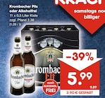 Pils oder Alkoholfrei von Krombacher im aktuellen Netto Marken-Discount Prospekt