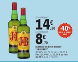 Blended Scotch Whisky Rare - J&B en promo chez E.Leclerc Goussainville à 8,70 €