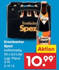 Aktuelle Krombacher Angebote bei Netto Marken-Discount in Flensburg Aktuelles Spezi Angebot bei Netto Marken-Discount in Flensburg ab 10,99 €