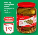 Gewürzgurken Auslese Angebote von Jeden Tag bei GLOBUS Trier für 1,09 €