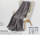 Wohndecke Angebote bei E center Rastatt für 19,99 €