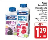 Butter Milk Drink im Angebot bei EDEKA in Görlitz Butter Milk Drink Angebote von Milram bei EDEKA Görlitz für 1,29 €