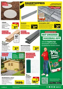 Terrassenplatten im aktuellen Hagebaumarkt Prospekt (Hildesheim) Terrassenplatten im Hagebaumarkt Prospekt "SO gĂĽnstig geht das!" mit 16 Seiten (Hildesheim)