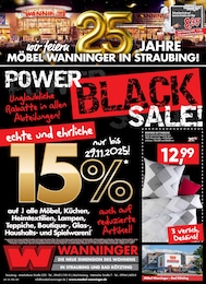 Aktueller Möbel Wanninger Möbel & Einrichtung Prospekt für Perkam: POWER BLACK SALE! mit 24} Seiten, 25.11.2025 - 29.11.2025
