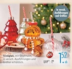 Aktuelle Weihnachtsdeko Angebote bei Trends in Recklinghausen Aktuelles Trinkglas Angebot bei Trends in Recklinghausen ab 1,52 €