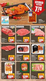 Rindfleisch Angebot im aktuellen REWE Prospekt auf Seite 8