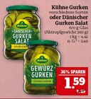 Aktuelles Gewürzgurken oder Dänischer Gurken Salat Angebot bei Marktkauf in Leipzig ab 1,59 €