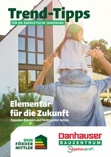 Danhauser Prospekt Trend-Tipps für die energetische Sanierung mit 17 Seiten