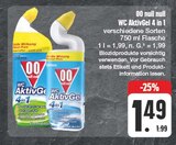 WC AktivGel 4 in 1 im Angebot bei EDEKA in Erlangen WC AktivGel 4 in 1 Angebote von 00 null null bei EDEKA Erlangen für 1,49 €