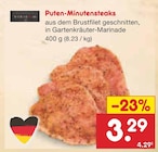 Aktuelle Pute Angebote bei Netto Marken-Discount in Jena Aktuelles Puten-Minutensteaks Angebot bei Netto Marken-Discount in Jena ab 3,29 €
