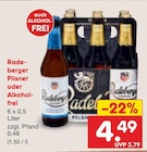 Pilsner im Angebot bei Netto Marken-Discount in Rostock Pilsner Angebote von Radeberger bei Netto Marken-Discount Rostock für 4,49 €